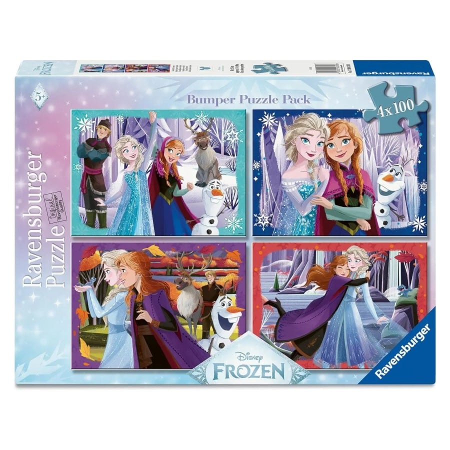 Ravensburger Disney Frozen Family Forever Puzzle 4x100 pieces