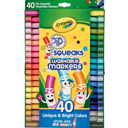 Crayola 40ct Pip-Squeaks Markers