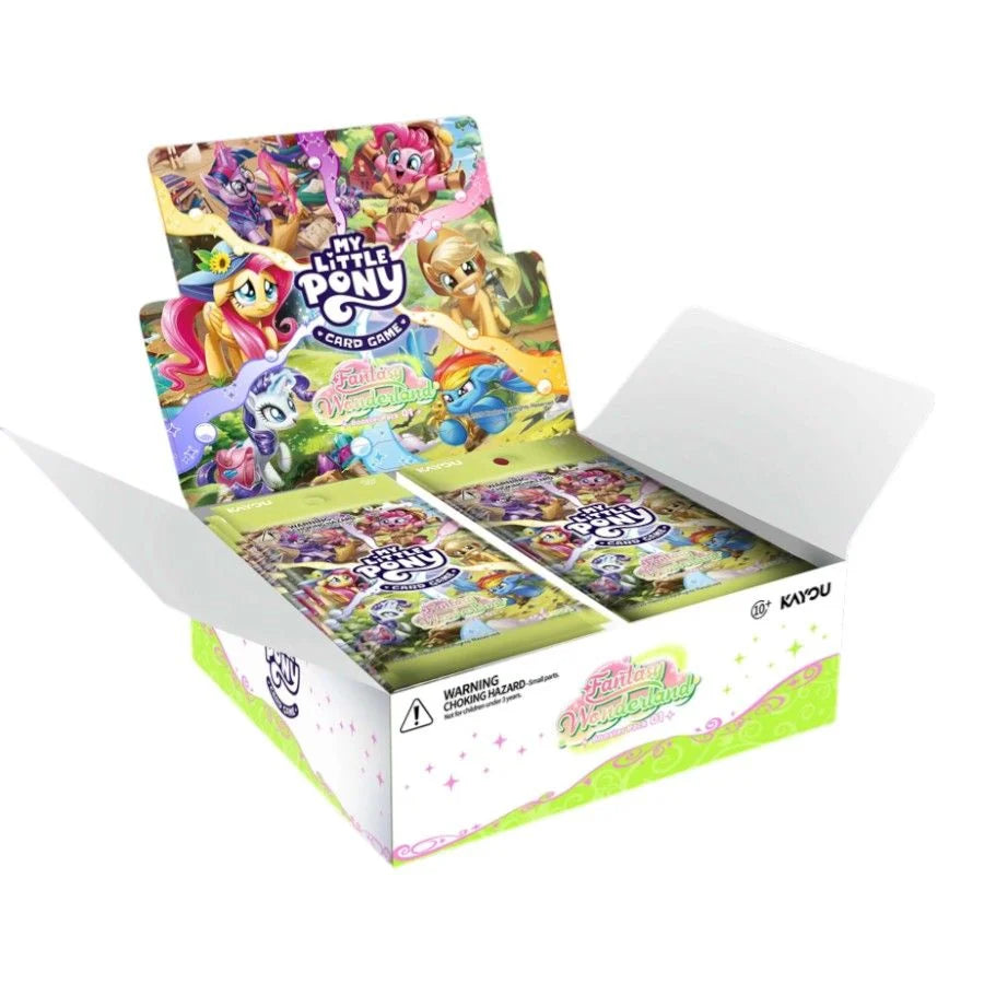 Kayou My Little Pony Trading Card Game Fantasy Wonderlands 5-Card Pack 20pcs Box Set