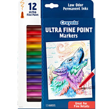 Crayola 12pc Ultra Fine Point Markers