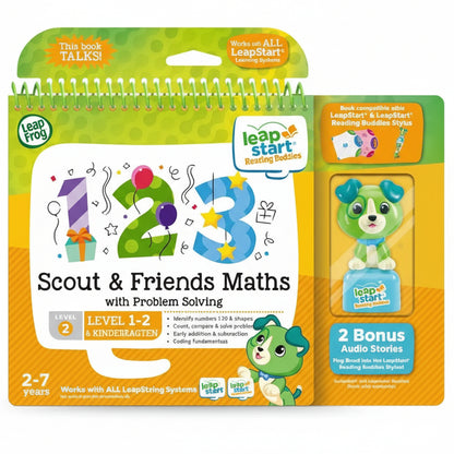 LeapStart Buddies Book & Figurine  -  Scout & Friends Maths