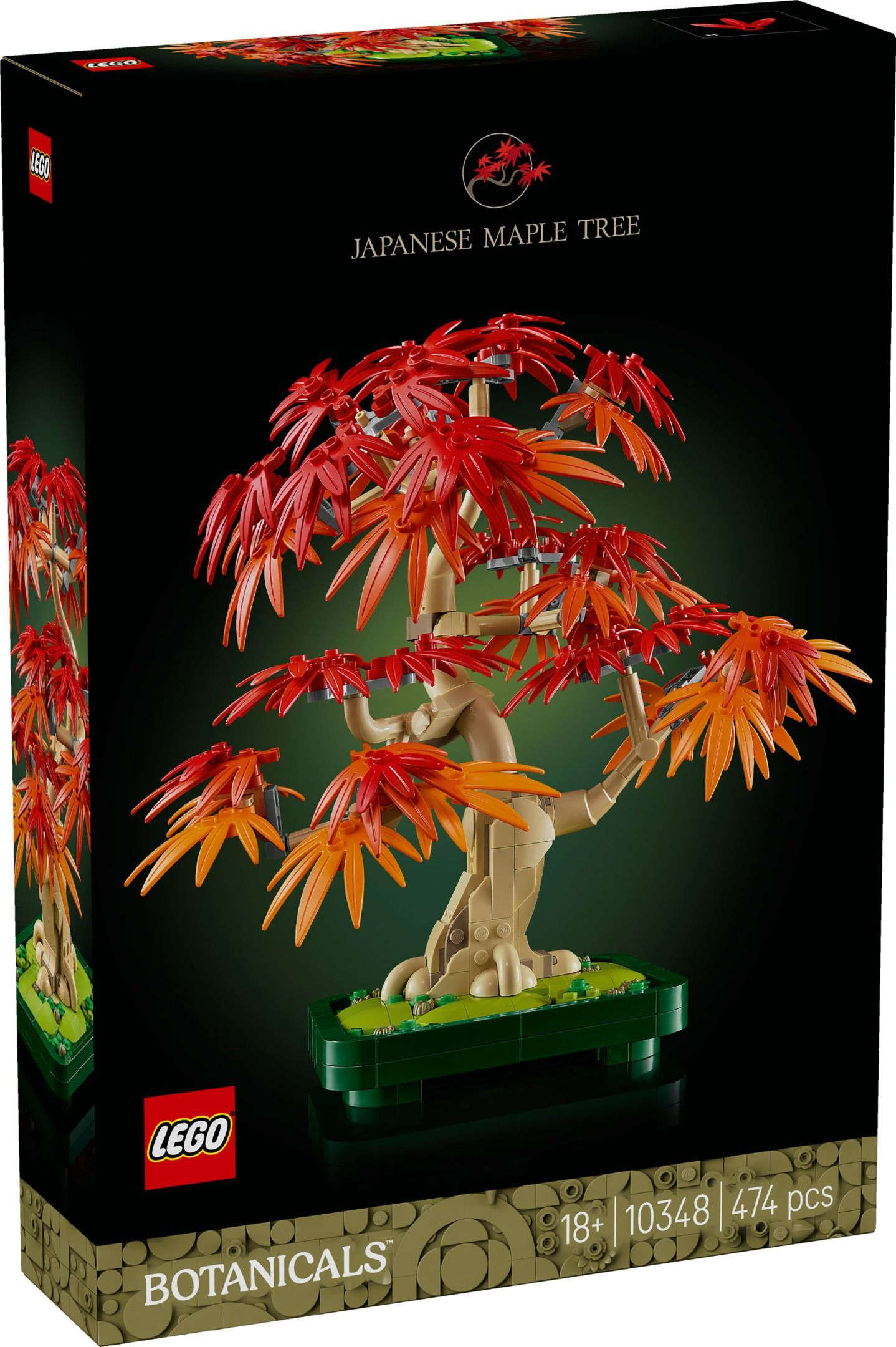 LEGO Botanicals Japanese Red Maple Bonsai Tree 10348