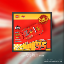 Display Case For LEGO® Speed Champions 77255 Lightning McQueen