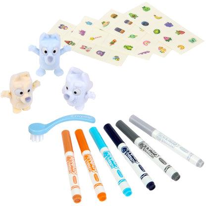 Crayola Scribble Scrubbie Bluey 3pc Deluxe Combo Pack
