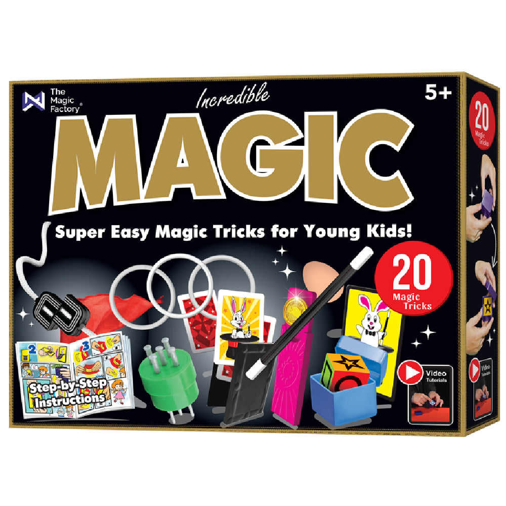 The Magic Factory Incredible Magic Super Easy Magic 20 Tricks