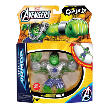 Heroes Of Goo Jit Zu Marvel S11 W2 Hero Infinity Armour Hulk