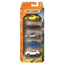 Matchbox 5-Pack Vehicles Italian Roads