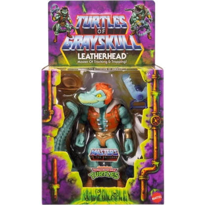 Masters of the Universe Deluxe Figure Turtles of Grayskull Leatherhead