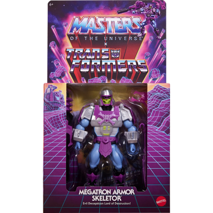 Masters of the Universe x Transformers Megatron Armor Skeletor Action Figure