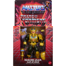 Masters of the Universe x Transformers Bumblebee Armor Man-At-Arms Action Figure