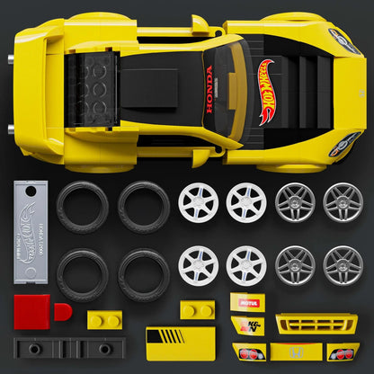 Mattel Brick Shop Hot Wheels '07 Honda S2000