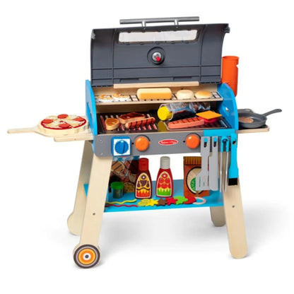 Melissa & Doug Deluxe Grill & Pizza Oven Play Set