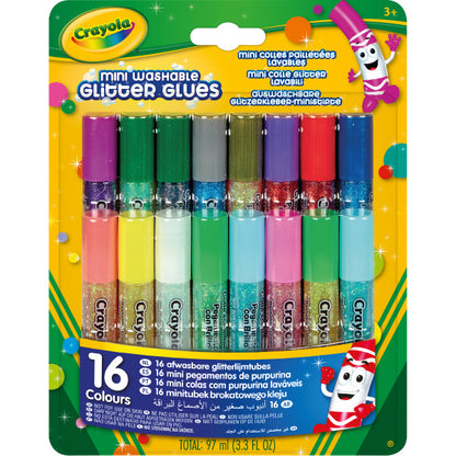 Crayola 16ct Pip-Squeaks Glitter Glue