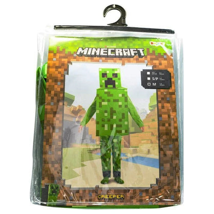Minecraft Creeper Fancy Dress Costume 7-8