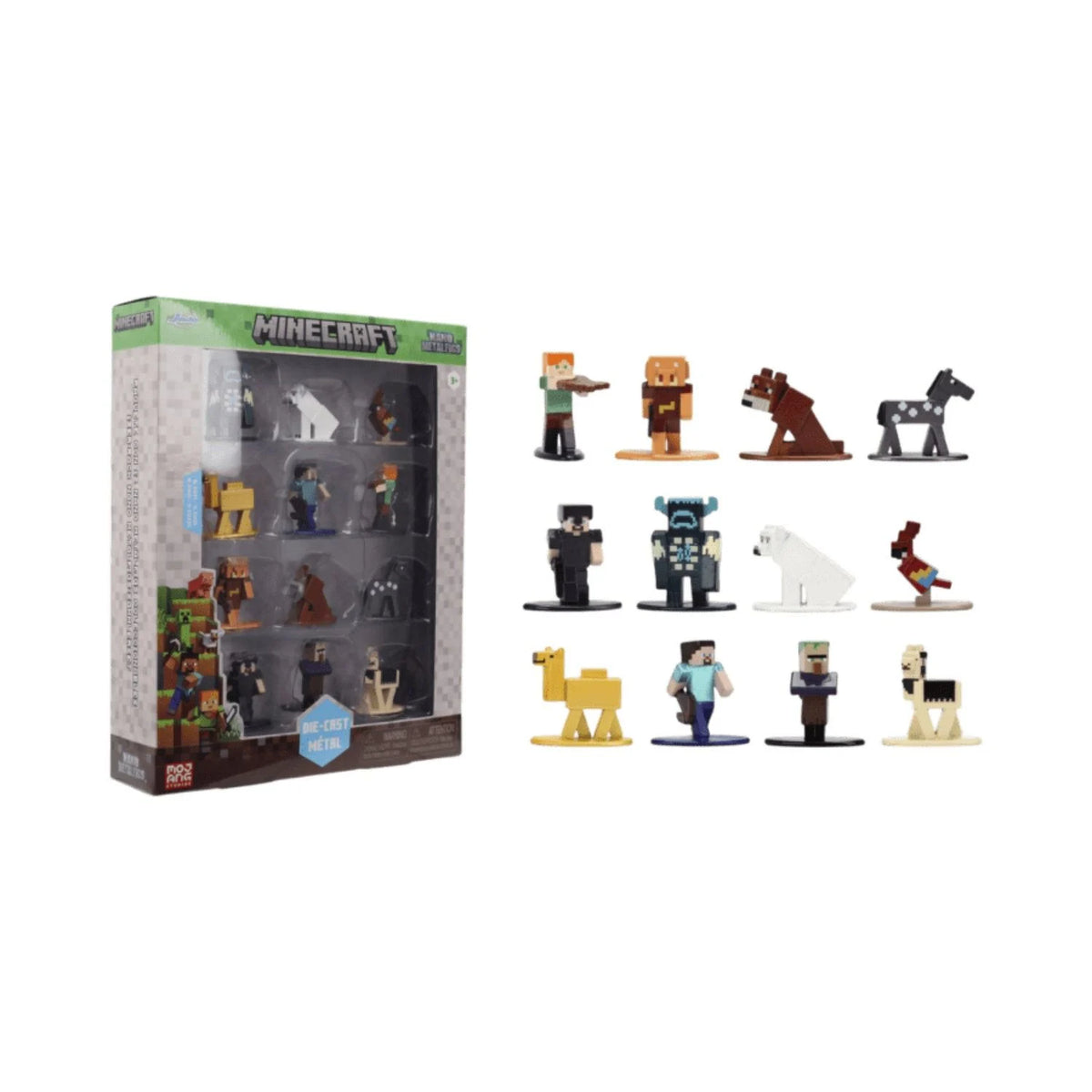 Minecraft Nano Metalfigs 12 Pack
