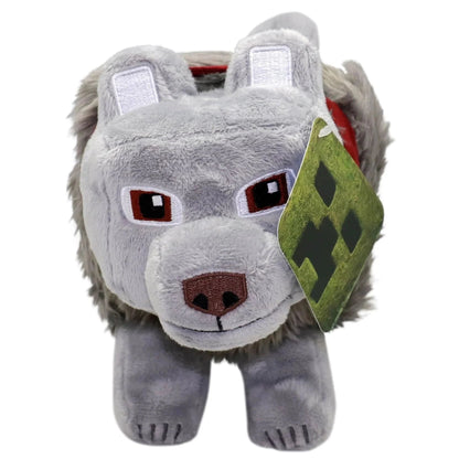 Minecraft Movie 14" Plush Wolf Dennis