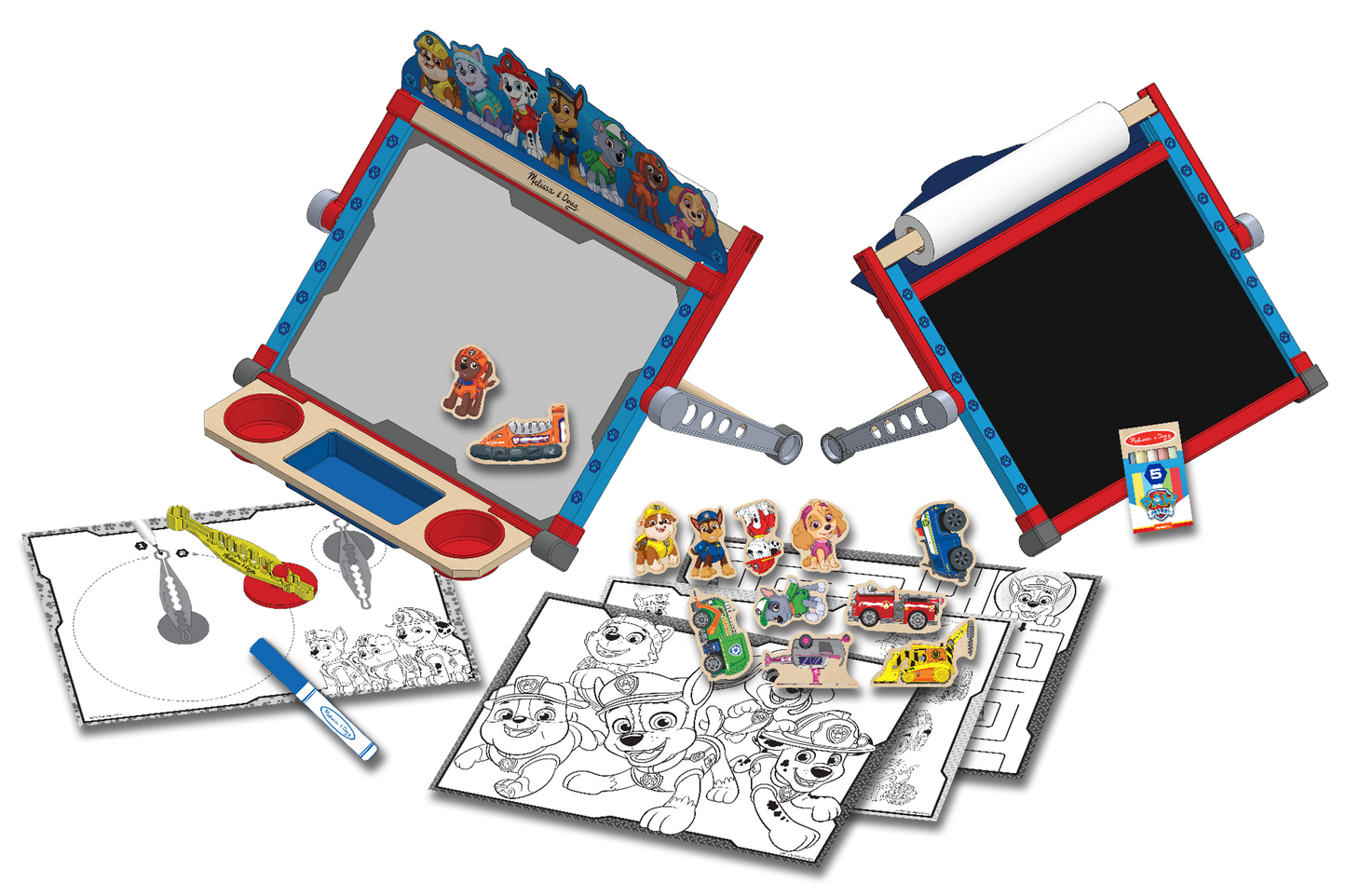 Melissa & Doug Paw Patrol - Tabletop Art Center