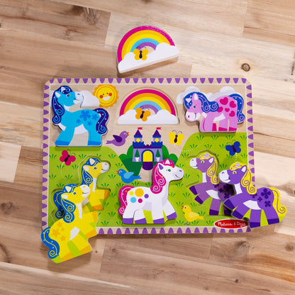 Melissa & Doug Unicorn Chunky Puzzle