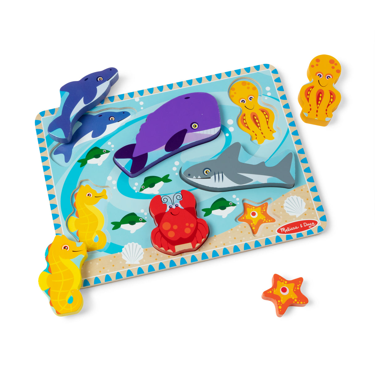 Melissa & Doug Sea Life Chunky Puzzle