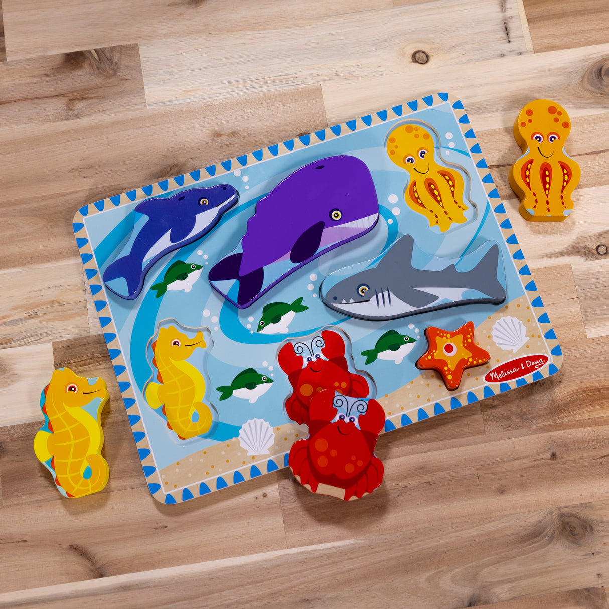 Melissa & Doug Sea Life Chunky Puzzle