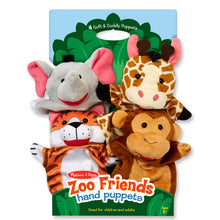 Melissa & Doug Hand Puppet Zoo Friends