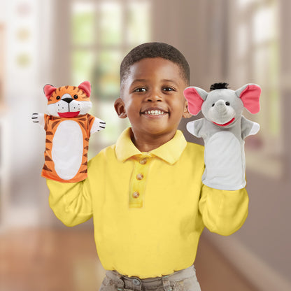 Melissa & Doug Hand Puppet Zoo Friends