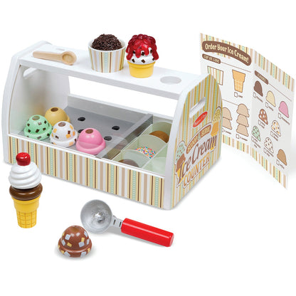 Melissa & Doug Scoop & Serve Ice Cream Counter