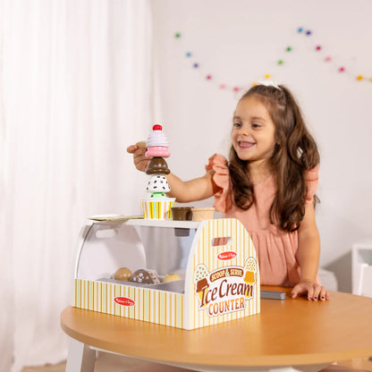 Melissa & Doug Scoop & Serve Ice Cream Counter