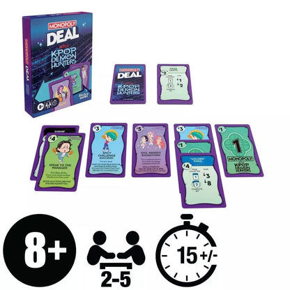 Monopoly Deal Kpop Demon Hunters