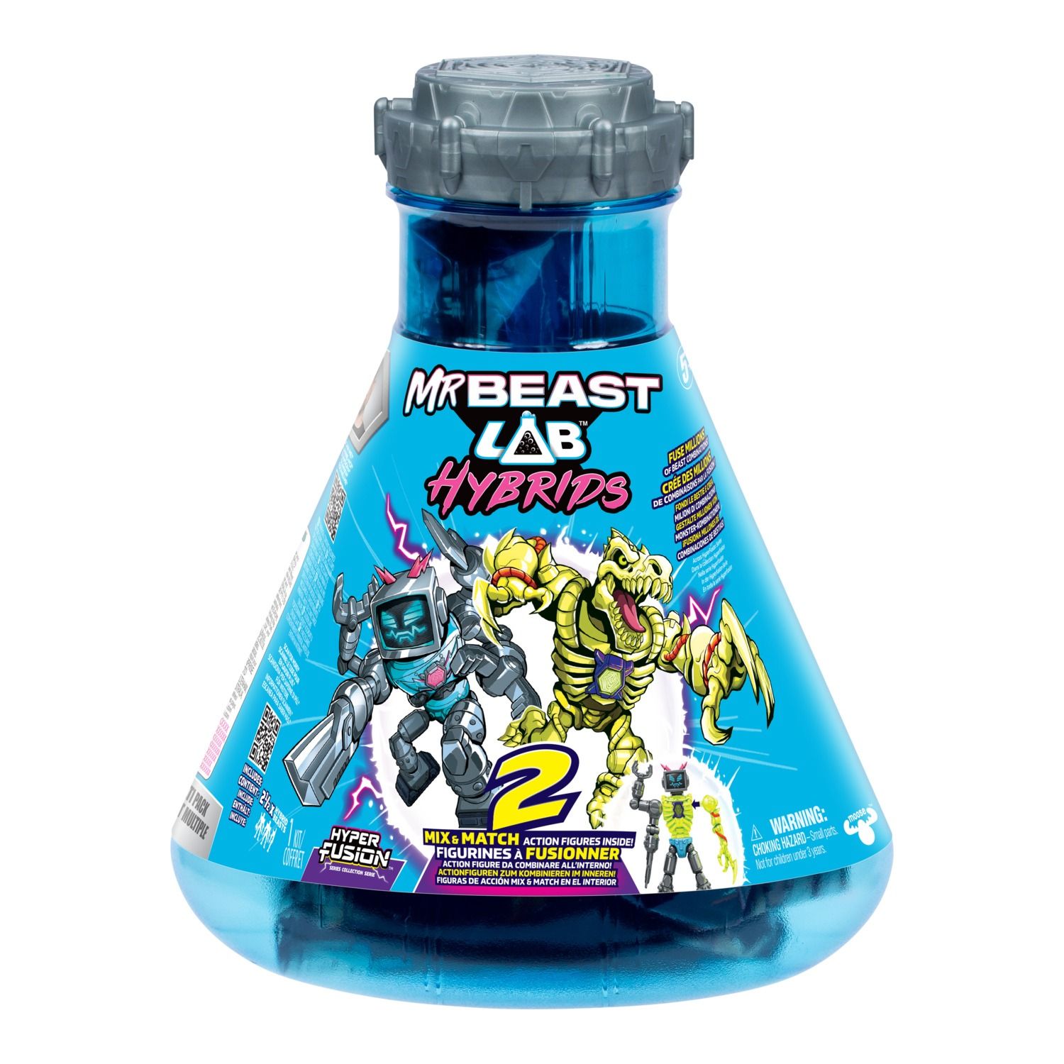 Mr Beast Lab Hybrids W1 Multi - Lab-bot & Atomic Terrana-Claw – Toys