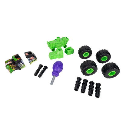Monster Jam 5" Monstruction Vehicle Grave Digger