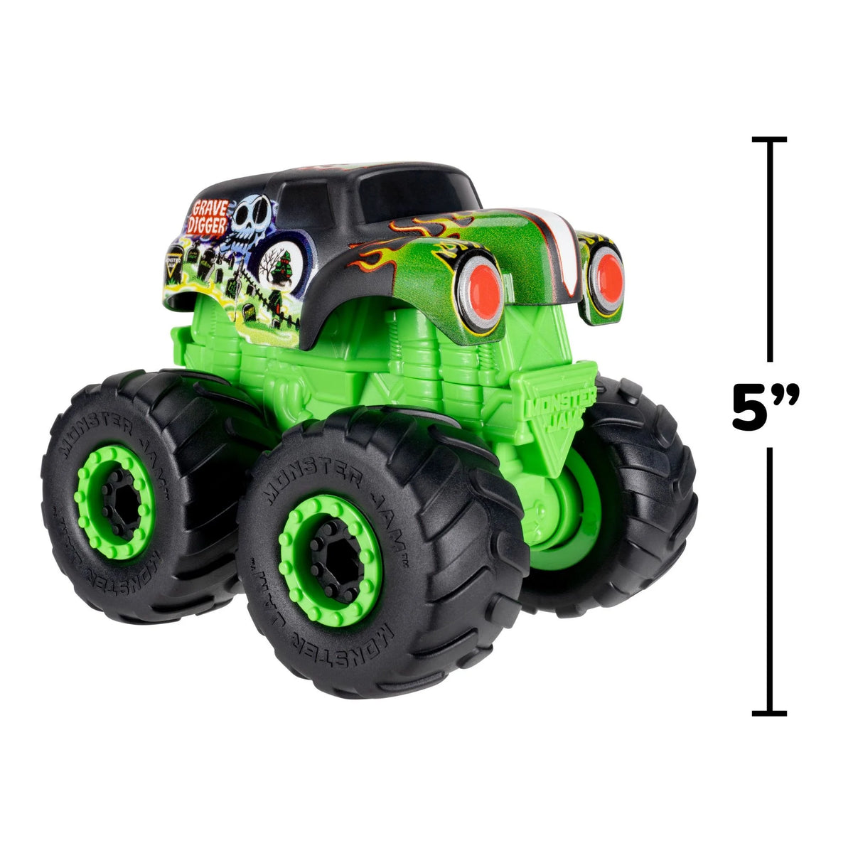 Monster Jam 5" Monstruction Vehicle Grave Digger