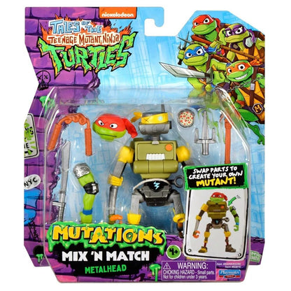 Teenage Mutant Ninja Turtle TV Basic Figure Mix N Match Metalhead