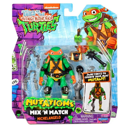 Teenage Mutant Ninja Turtle TV Basic Figure Mix N Match Michelangelo