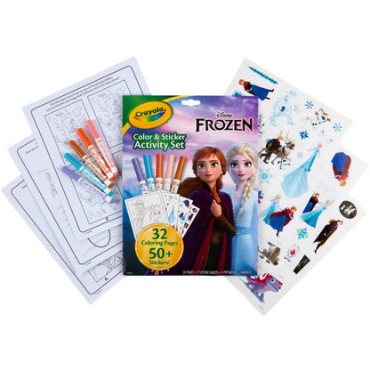 Crayola Color & Sticker Activity Set Frozen