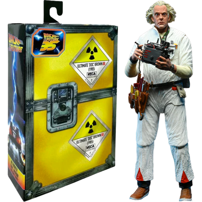 Back To The Future Ultimate Doc Brown 7" Scale Action Figure