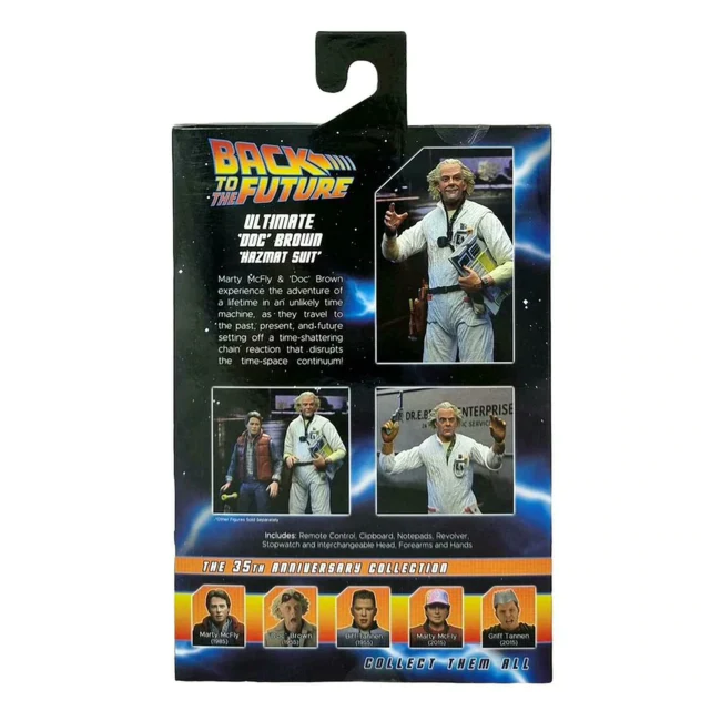 Back To The Future Ultimate Doc Brown 7" Scale Action Figure