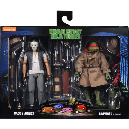 TMNT Disguise 2 Casey Jones & Raphael 7" Scale Action Figure