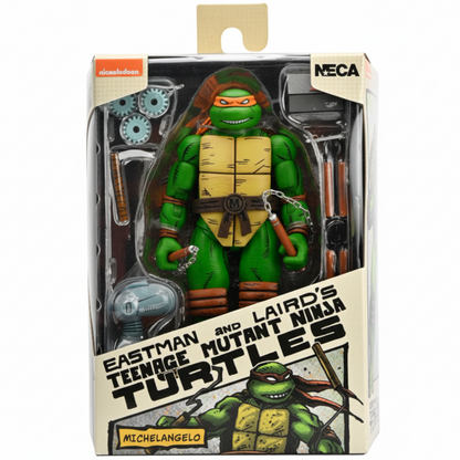 TMNT Mirage Comics Michelangelo 7" Scale Action Figure