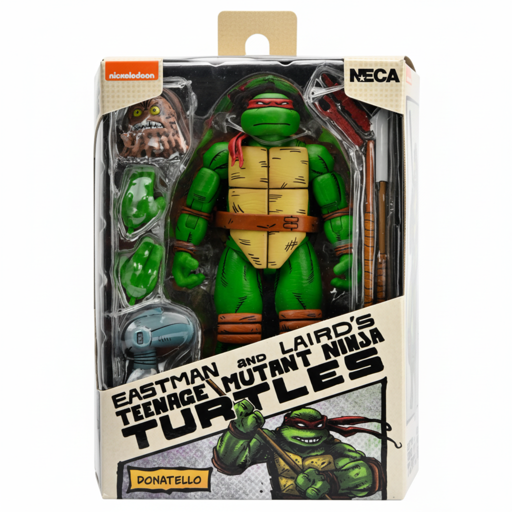 TMNT Mirage Comics Donatello 7" Scale Action Figure