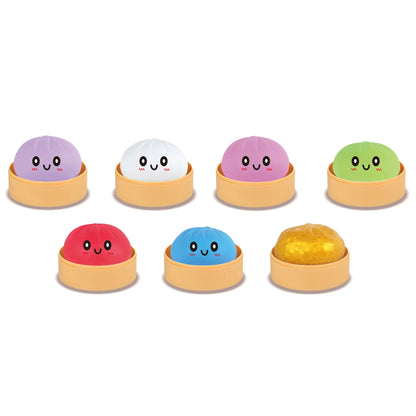 Squishy Mystery Neon 8.5cm Dumpling assorted