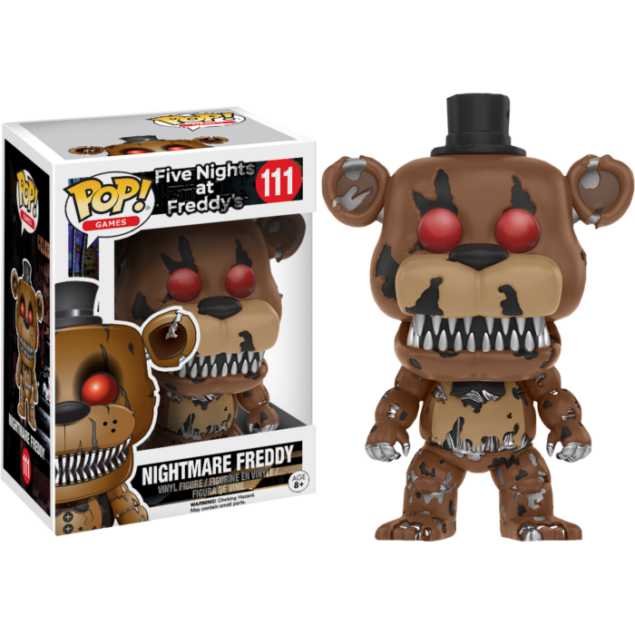 Five Nights At Freddy's Nightmare Freddy Pop! Vinyl Figure