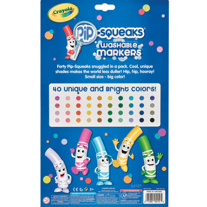 Crayola 40ct Pip-Squeaks Markers