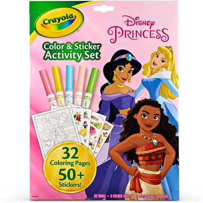 Crayola Color & Sticker Activity Set Princess
