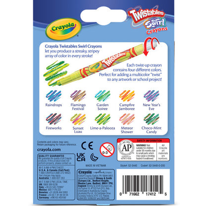 Crayola 10ct Mini Twistables Swirl