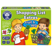 Orchard Toys Shopping List Booster Extras Fruit & Vegetables