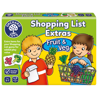 Orchard Toys Shopping List Booster Extras Fruit & Vegetables
