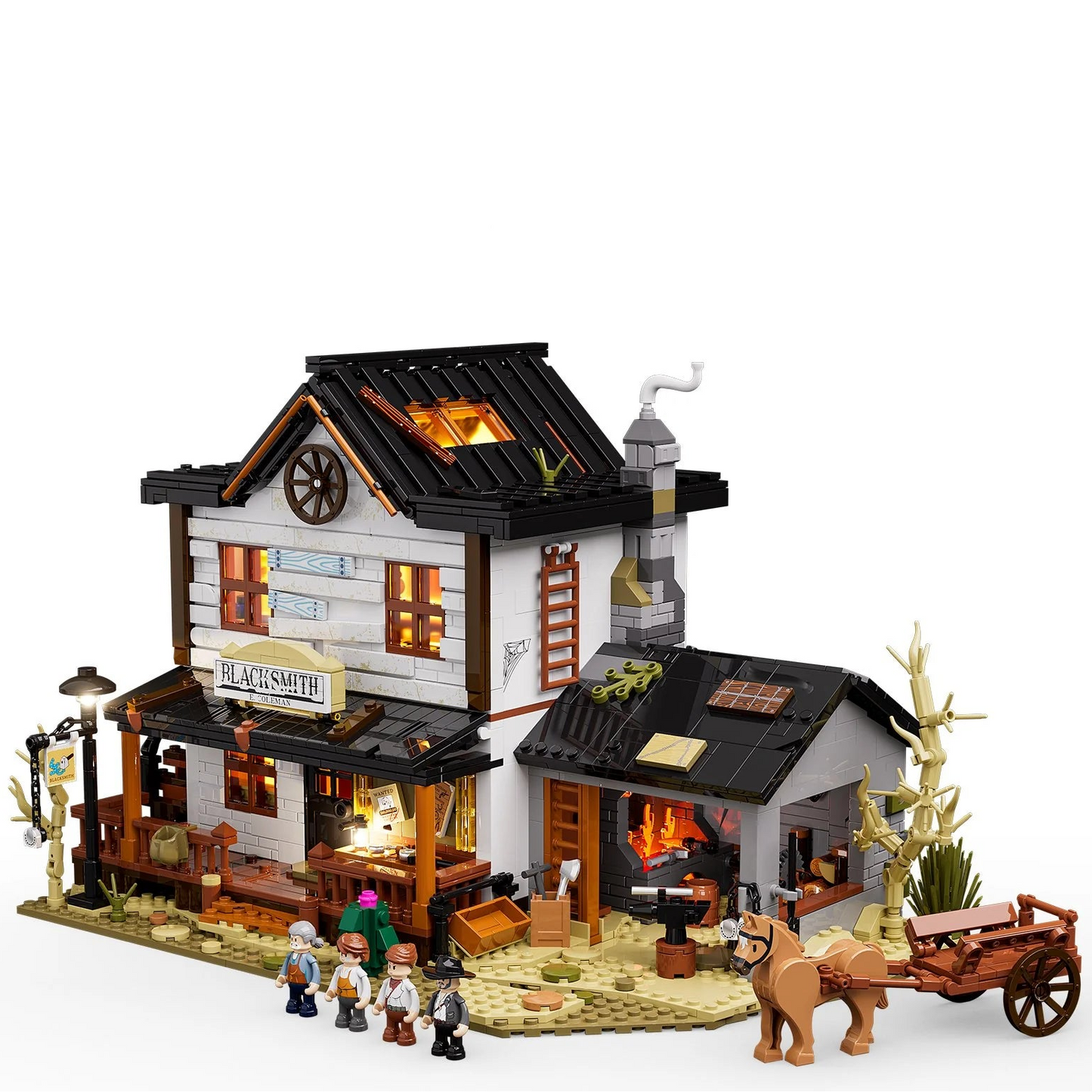 PRE-ORDER | Lumibricks Old West Blacksmith