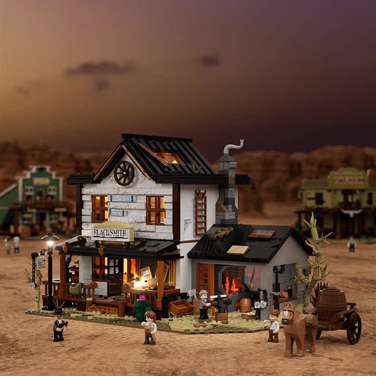 PRE-ORDER | Lumibricks Old West Blacksmith