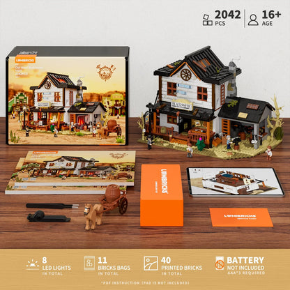 PRE-ORDER | Lumibricks Old West Blacksmith